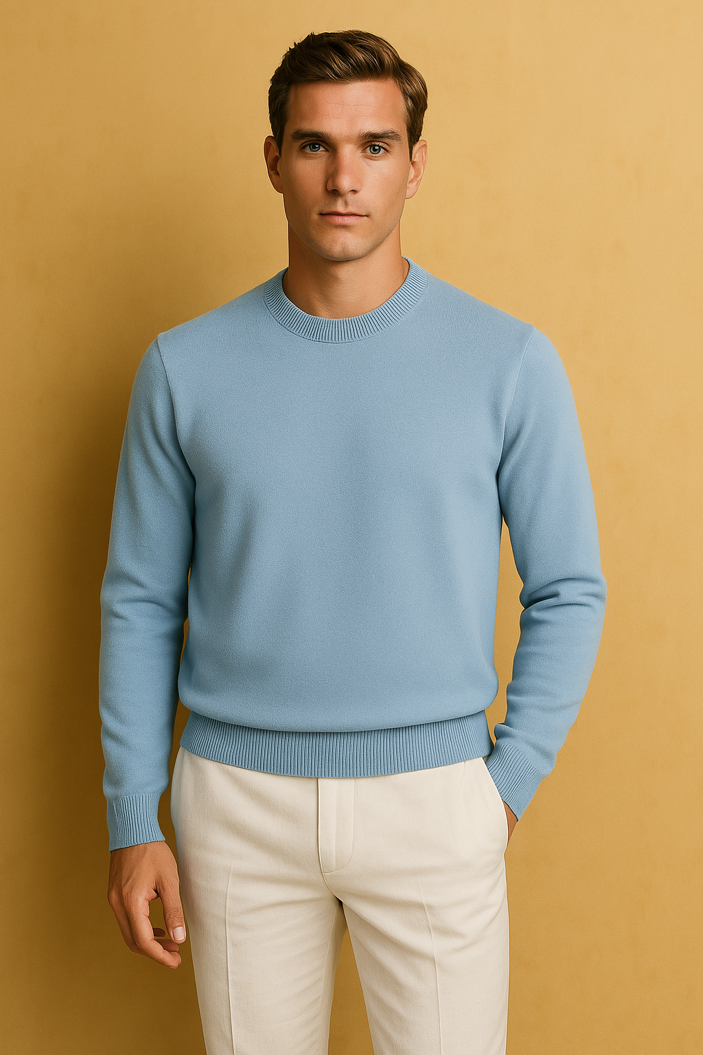 Luca | Pulover Premium din Lână Merino